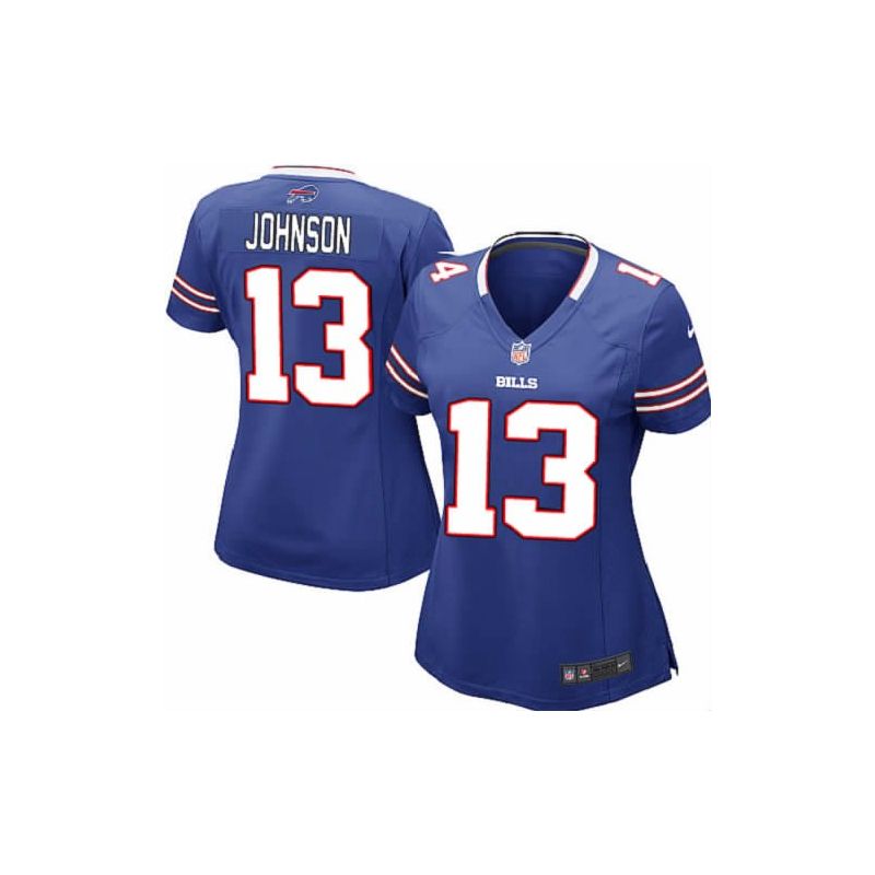 Cheap Steve Johnson Bills Jersey #13 Blue From China Limited Cheap Steve Johnson Bills Jersey #13 Blue From China Limited