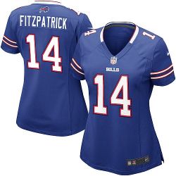 Cheap Ryan Fitzpatrick Bills Jersey #14 Blue From China Limited