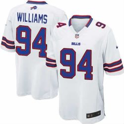 Cheap Mario Williams Bills Jersey #94 White From China Limited