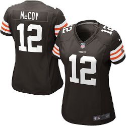 Cheap Colt McCoy Browns Jersey #12 Brown From China Limited