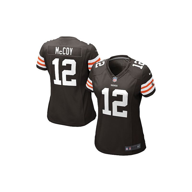 Cheap Colt McCoy Browns Jersey #12 Brown From China Limited Cheap Colt McCoy Browns Jersey #12 Brown From China Limited