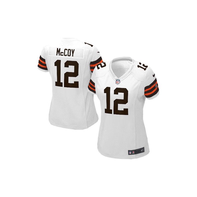 Cheap Colt McCoy Browns Jersey #12 White From China Limited Cheap Colt McCoy Browns Jersey #12 White From China Limited