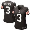 Cheap Brandon Weeden Browns Jersey #3 Brown From China Limited