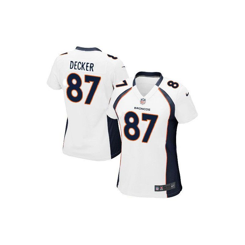 Cheap Eric Decker Broncos Jersey #87 White From China Limited Cheap Eric Decker Broncos Jersey #87 White From China Limited