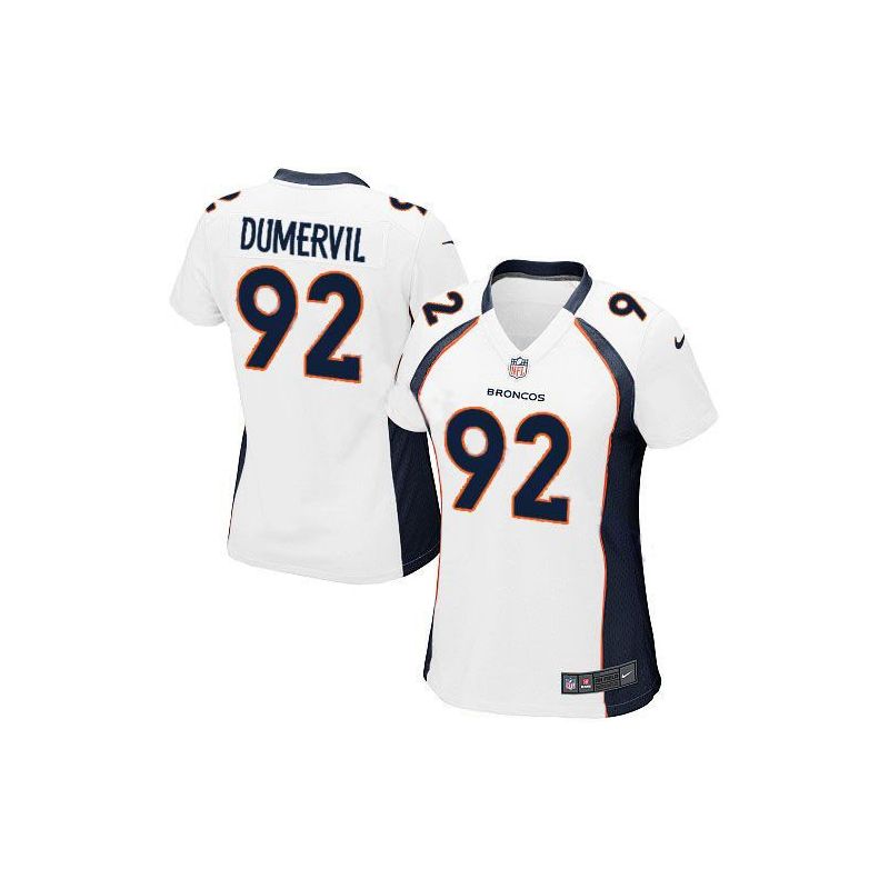 Cheap Elvis Dumervil Broncos Jersey #92 White From China Limited Cheap Elvis Dumervil Broncos Jersey #92 White From China Limited
