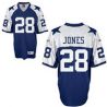 Cheap Felix Jones Cowboys Jersey #28 Blue Thanksgiving From China