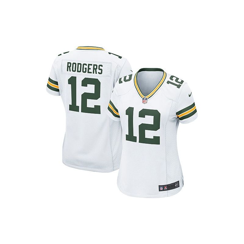 Cheap Aaron Rodgers Packers Jersey #12 White From China Limited