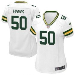 Cheap AJ Hawk Packers Jersey #50 White From China Limited