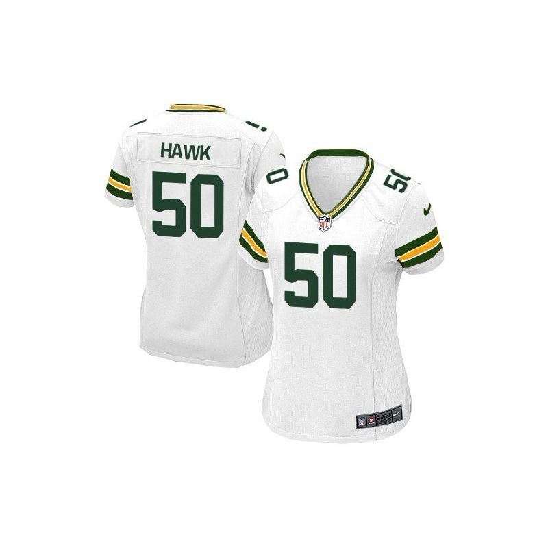 Cheap AJ Hawk Packers Jersey #50 White From China Limited