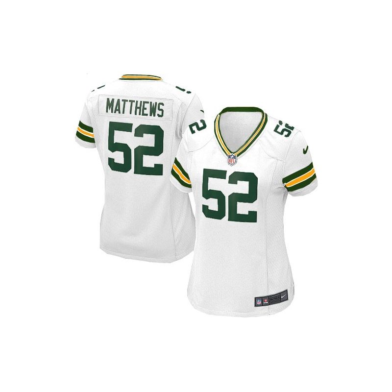 Cheap Clay Matthews Packers Jersey #52 White From China Limited