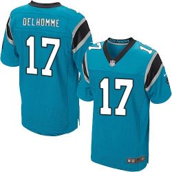 Cheap Jake Delhomme Panthers Jersey #17 Blue From China