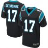 Cheap Jake Delhomme Panthers Jersey #17 Black From China