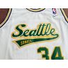 Cheap Ray Allen Supersonics Jersey #34 White throwback From China