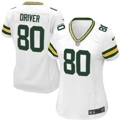 Cheap Donald Drive Packers Jersey #80 White From China Limited