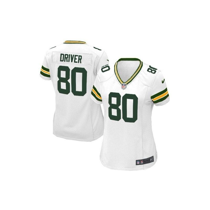 Cheap Donald Drive Packers Jersey #80 White From China Limited