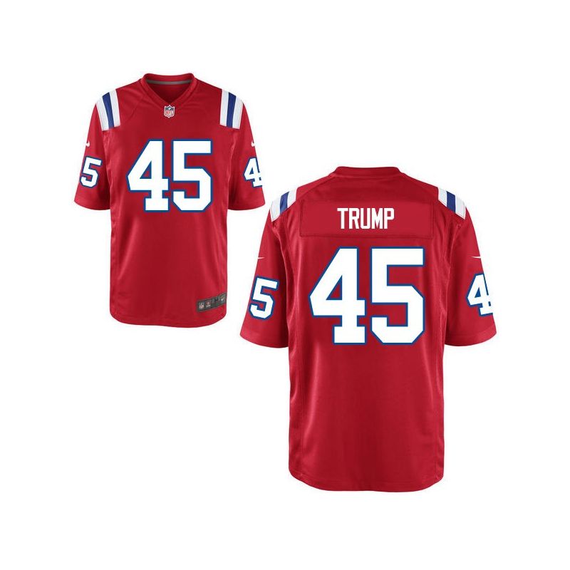 Cheap Donald Trump Patriots Jersey From China #45