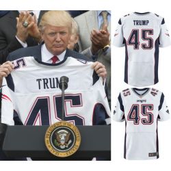 Cheap Donald Trump Patriots Jersey From China #45