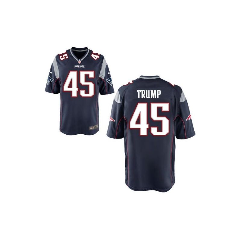 Cheap Donald Trump Patriots Jersey From China #45