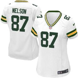 Cheap Jordy Nelson Packers Jersey #87 White From China Limited