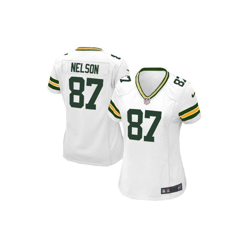 Cheap Jordy Nelson Packers Jersey #87 White From China Limited