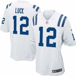 Cheap Andrew Luck Colts Jersey #12 White From China Limited