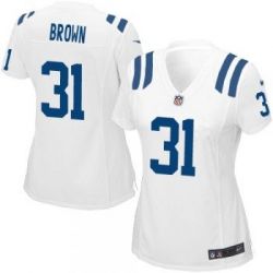 Cheap Donald Brown Colts Jersey #31 White From China Limited
