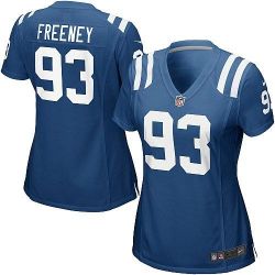 Cheap Dwight Freeney Colts Jersey #93 Blue From China Limited