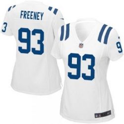 Cheap Dwight Freeney Colts Jersey #93 White From China Limited