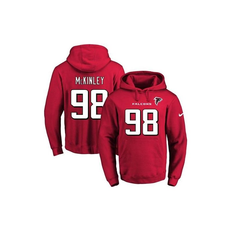 Cheap Takkarist McKinley Falcons Hoodie From China 2017 draft Red #98