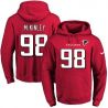 Cheap Takkarist McKinley Falcons Hoodie From China 2017 draft Red #98