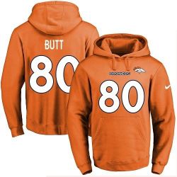 Cheap Jake Butt Broncos Hoodie From China 2017 draft Orange #80