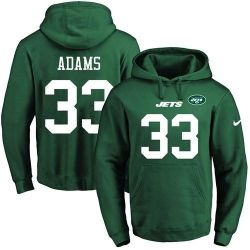 Cheap Jamal Adams Jets Hoodie From China 2017 draft Green #33