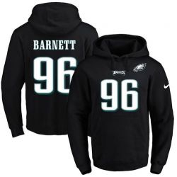 Cheap Derek Barnett Eagles Hoodie From China 2017 draft Black #96