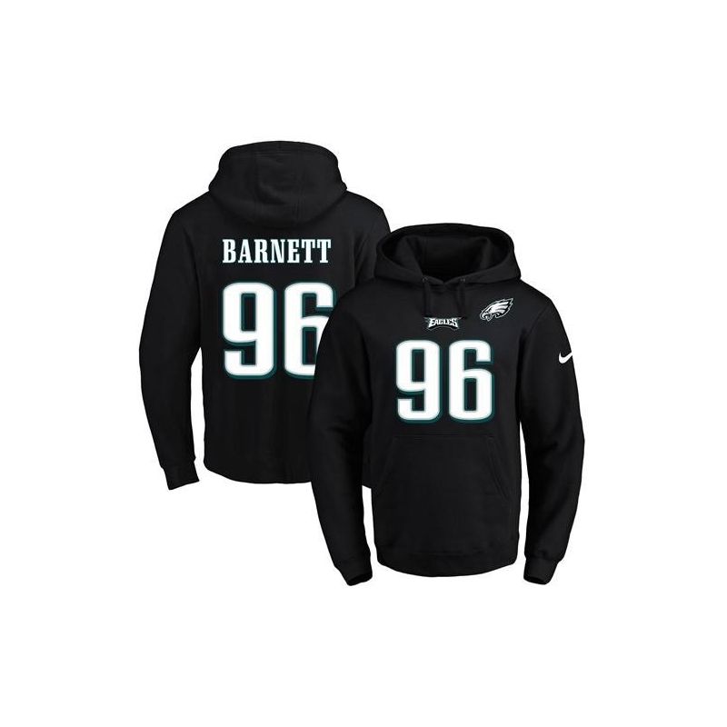 Cheap Derek Barnett Eagles Hoodie From China 2017 draft Black #96