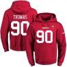 Cheap Solomon Thomas 49ers Hoodie From China 2017 draft Red #90