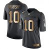 Cheap Mitchell Trubisky Bears Jersey From China 2017 draft Salute to Service Gold #10