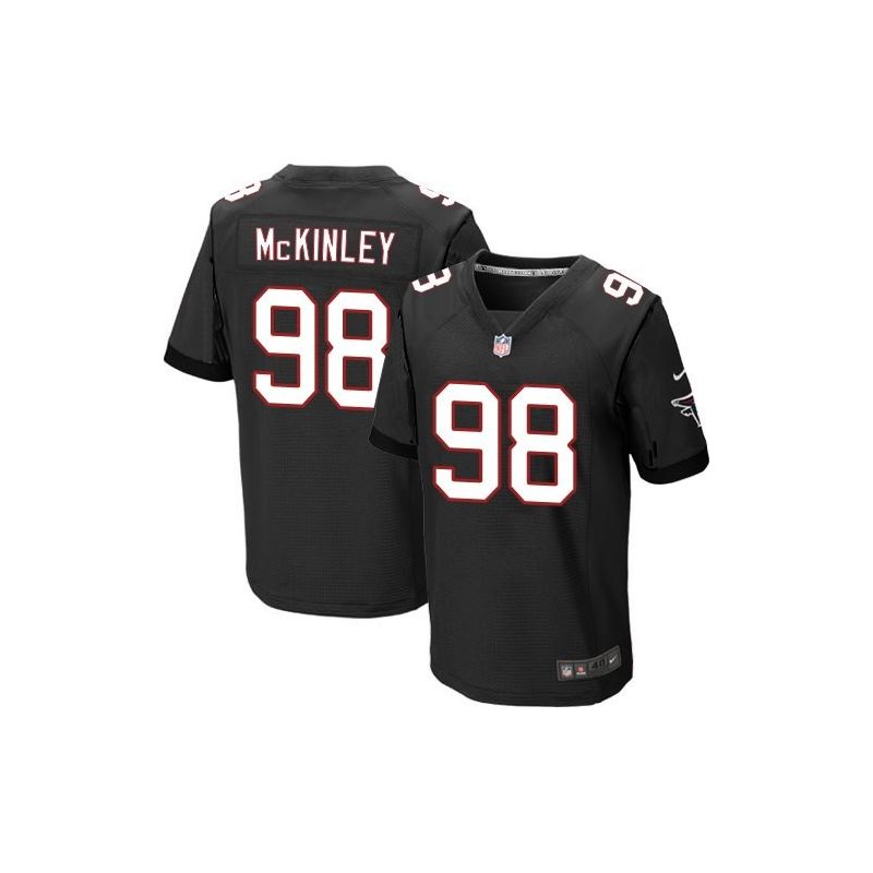 Cheap Takkarist McKinley Falcons Jersey From China 2017 draft Elite Black #98