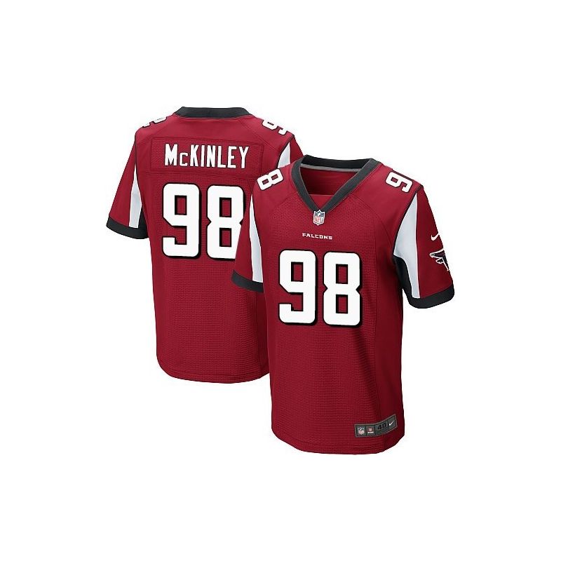 Cheap Takkarist McKinley Falcons Jersey From China 2017 draft Elite Red #98