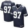 Cheap Taco Charlton Cowboys Jersey From China 2017 draft Elite Blue #97