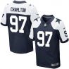 Cheap Taco Charlton Cowboys Jersey From China 2017 draft Elite Blue Thanksgiving #97