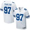 Cheap Taco Charlton Cowboys Jersey From China 2017 draft Elite White #97