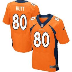 Cheap Jake Butt Broncos Jersey From China 2017 draft Elite Orange #80