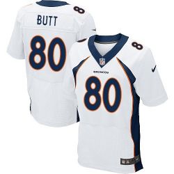 Cheap Jake Butt Broncos Jersey From China 2017 draft Elite White #80