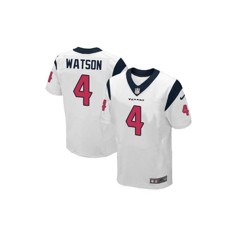 Cheap Deshaun Watson Texans Jersey From China 2017 draft Elite White #4