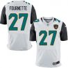 Cheap Leonard Fournette Jaguars Jersey From China 2017 draft Elite White #27