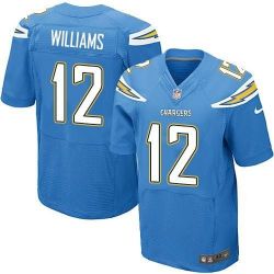 Cheap Mike Williams Chargers Jersey From China 2017 draft Elite Light Blue #12