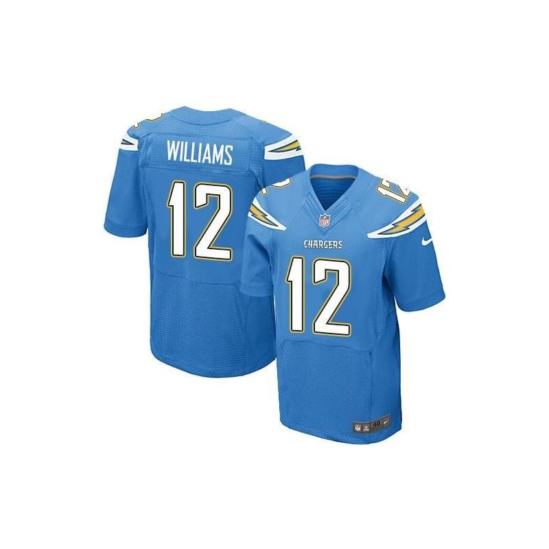 Cheap Mike Williams Chargers Jersey From China 2017 draft Elite Light Blue #12