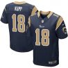 Cheap Cooper Kupp Rams Jersey From China 2017 draft Elite Navy #18