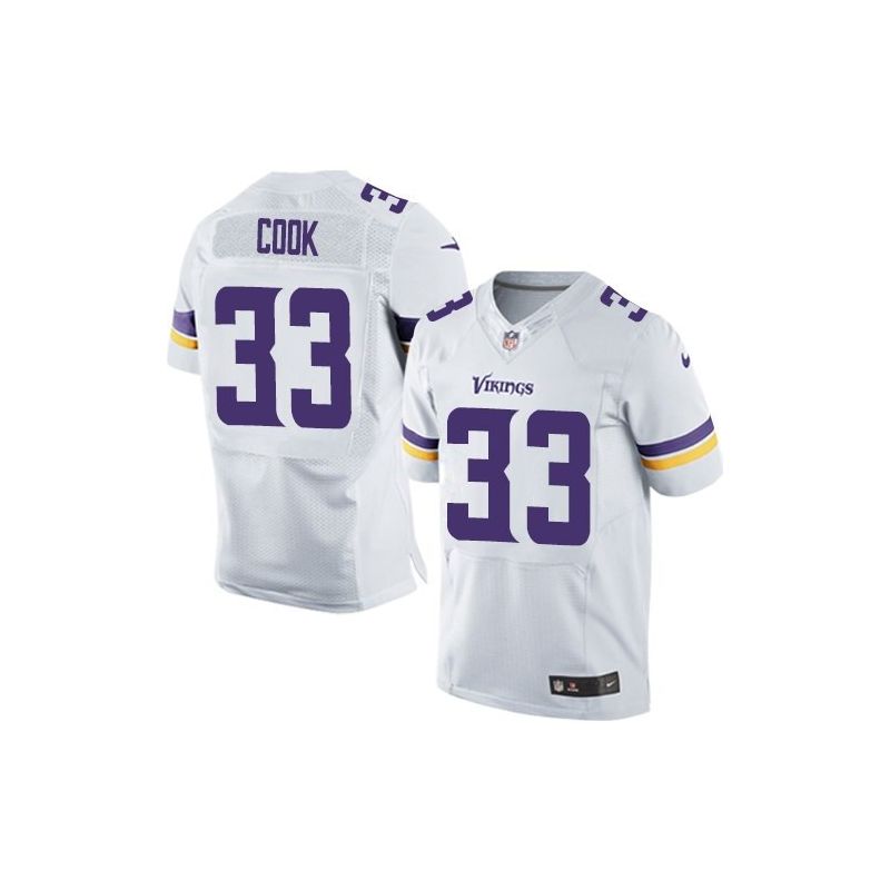 Cheap Dalvin Cook Vikings Jersey From China 2017 draft Elite White #33