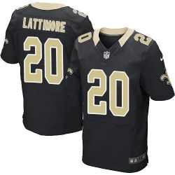 Cheap Marshon Lattimore Saints Jersey From China 2017 draft Elite Black #20